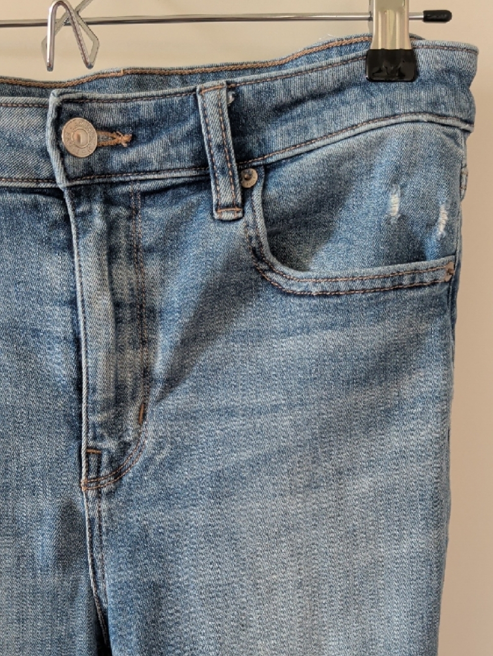 American Eagle - Festival Flare Jeans with Frayed Hem - 10 Short - Picture 5 of 13